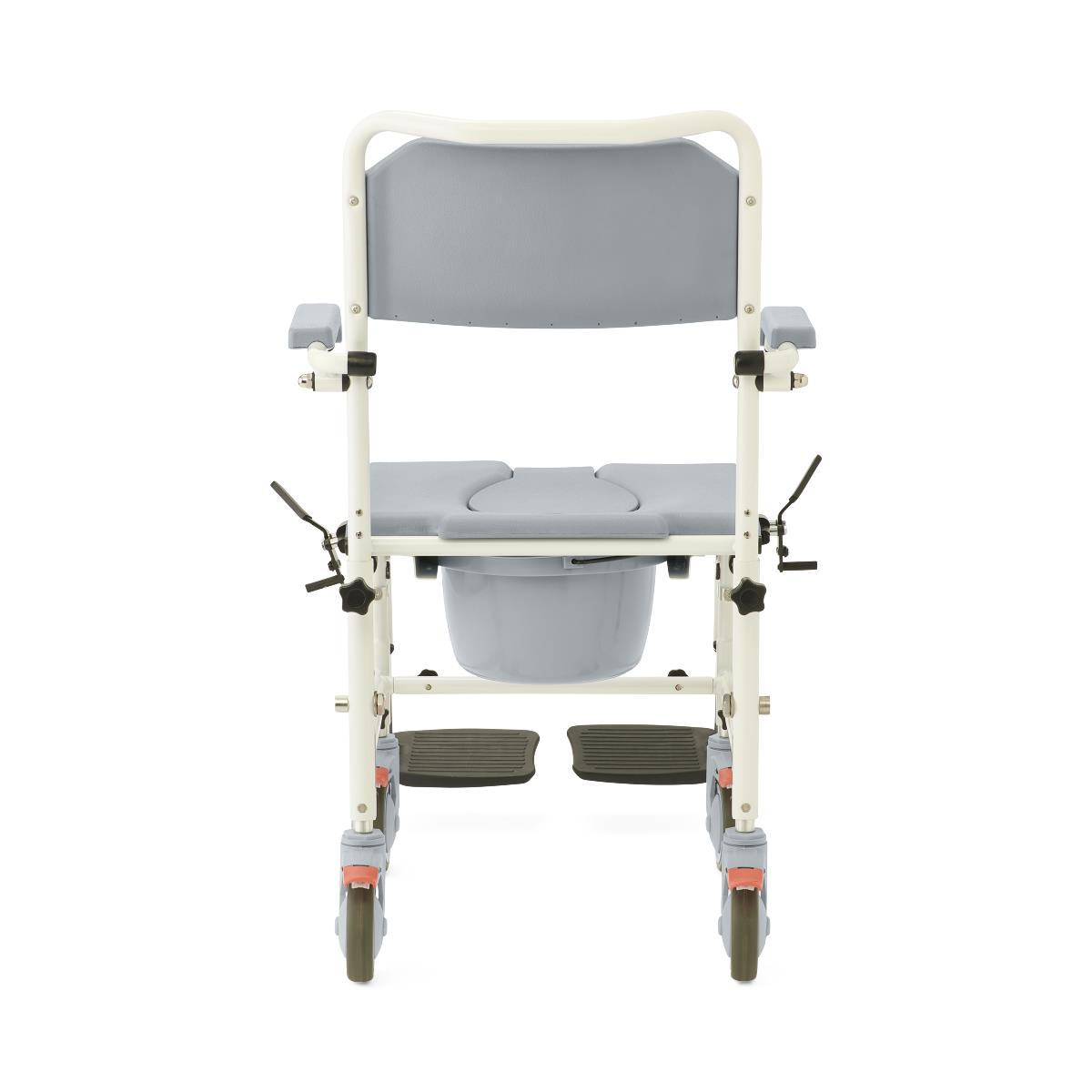 Medline Aluminum Commodes with Wheels
