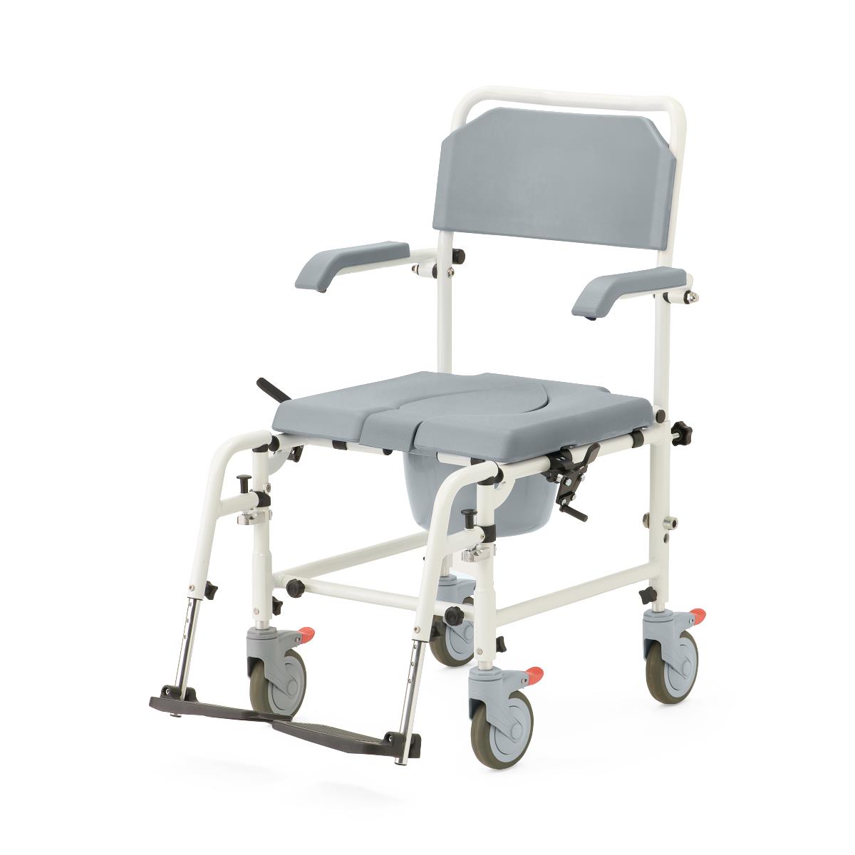 Medline Aluminum Commodes with Wheels