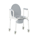 Medline Aluminum Commodes with Wheels