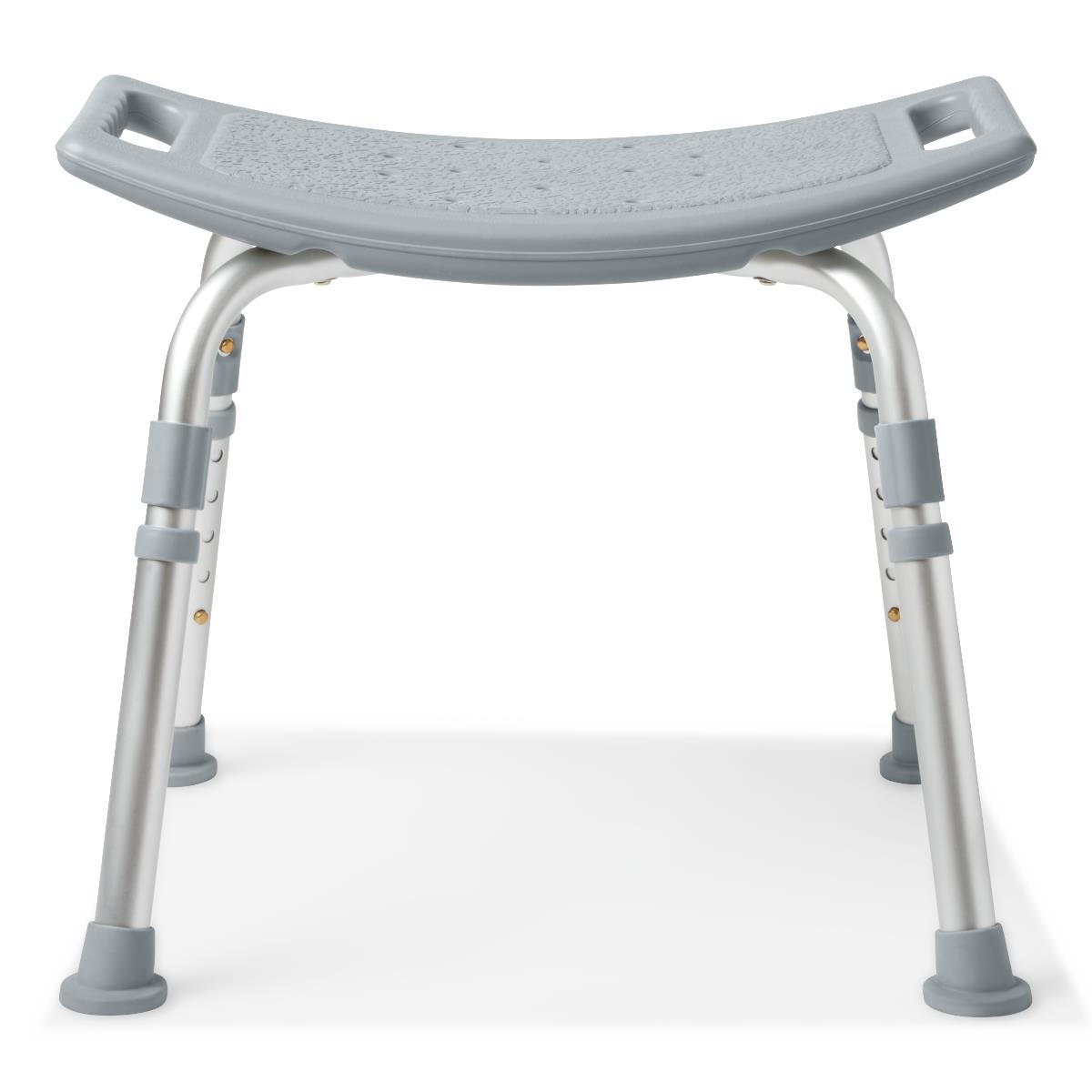 Guardian Aluminum Bath/shower Chair, No Back, Grey, Knockdown, 400lbcapacity Each