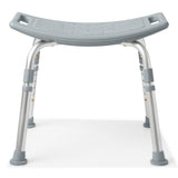 Guardian Aluminum Bath/shower Chair, No Back, Grey, Knockdown, 400lbcapacity Each