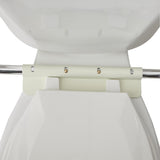 Medline Adjustable Toilet Safety Rail Aluminum