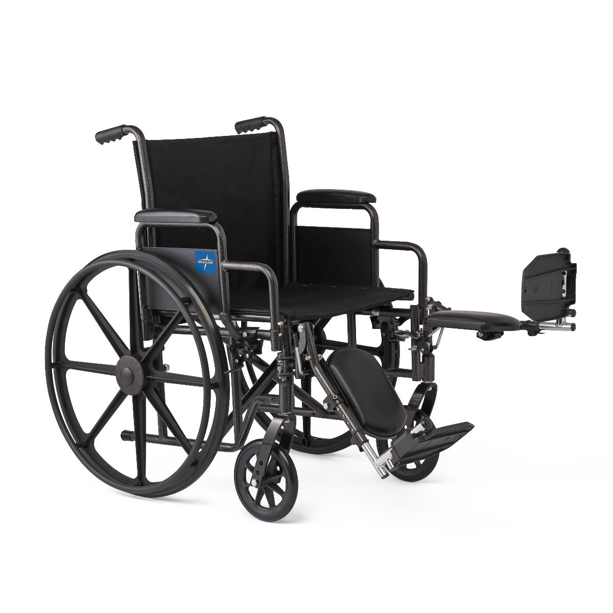 Medline Guardian K1 Series Wheelchair 18" Wide Nylon