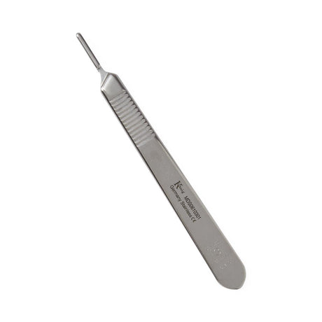 Scalpel Handle 3 Straight Flat Graduated 1"-6" Scale On Handle German Grade Stainless Steel