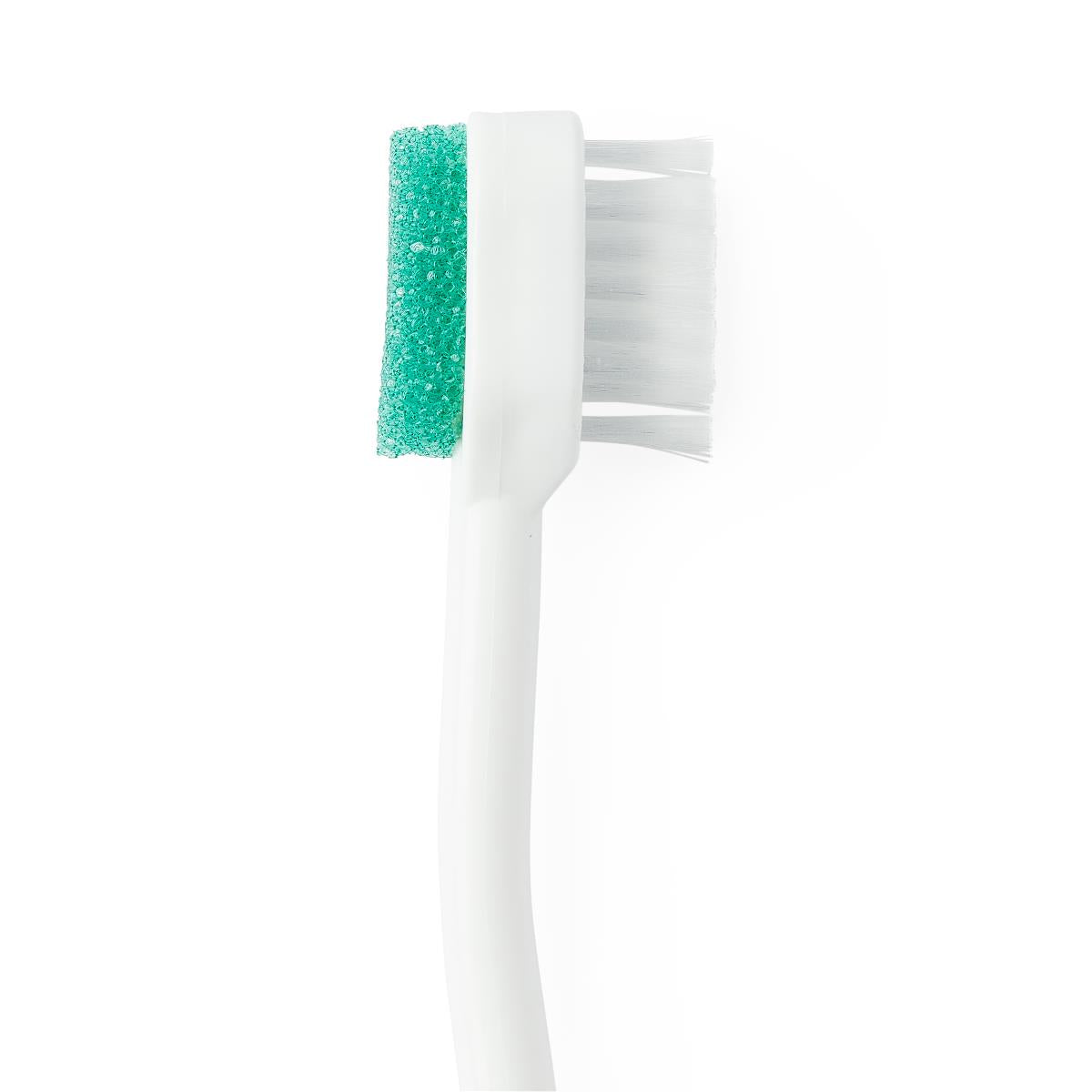 Suction Toothbrush Individually Wrapped Treated Double Sided Toothbrush With Biotene Case/100 Each