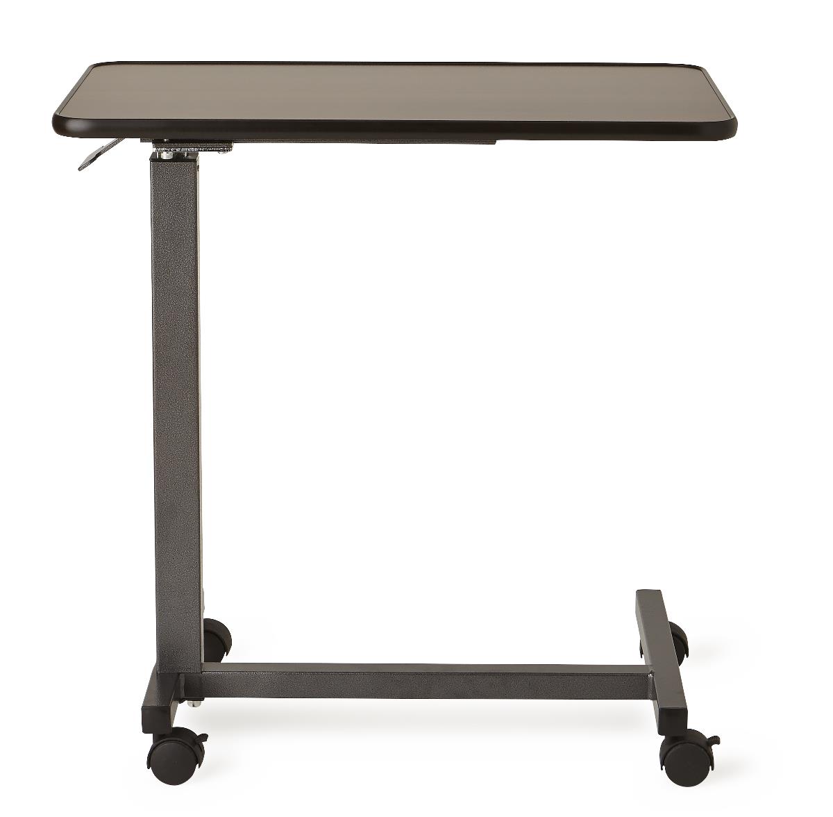 Overbed Table Walnut Chrome Base Each