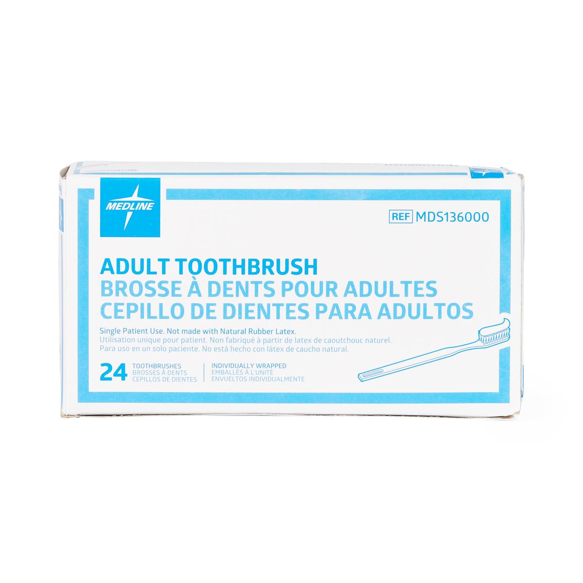 Toothbrush Disposable 30 Tuft Case/144 Each