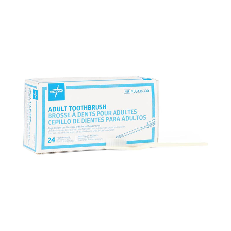Toothbrush Disposable 30 Tuft Case/144 Each - BeHope