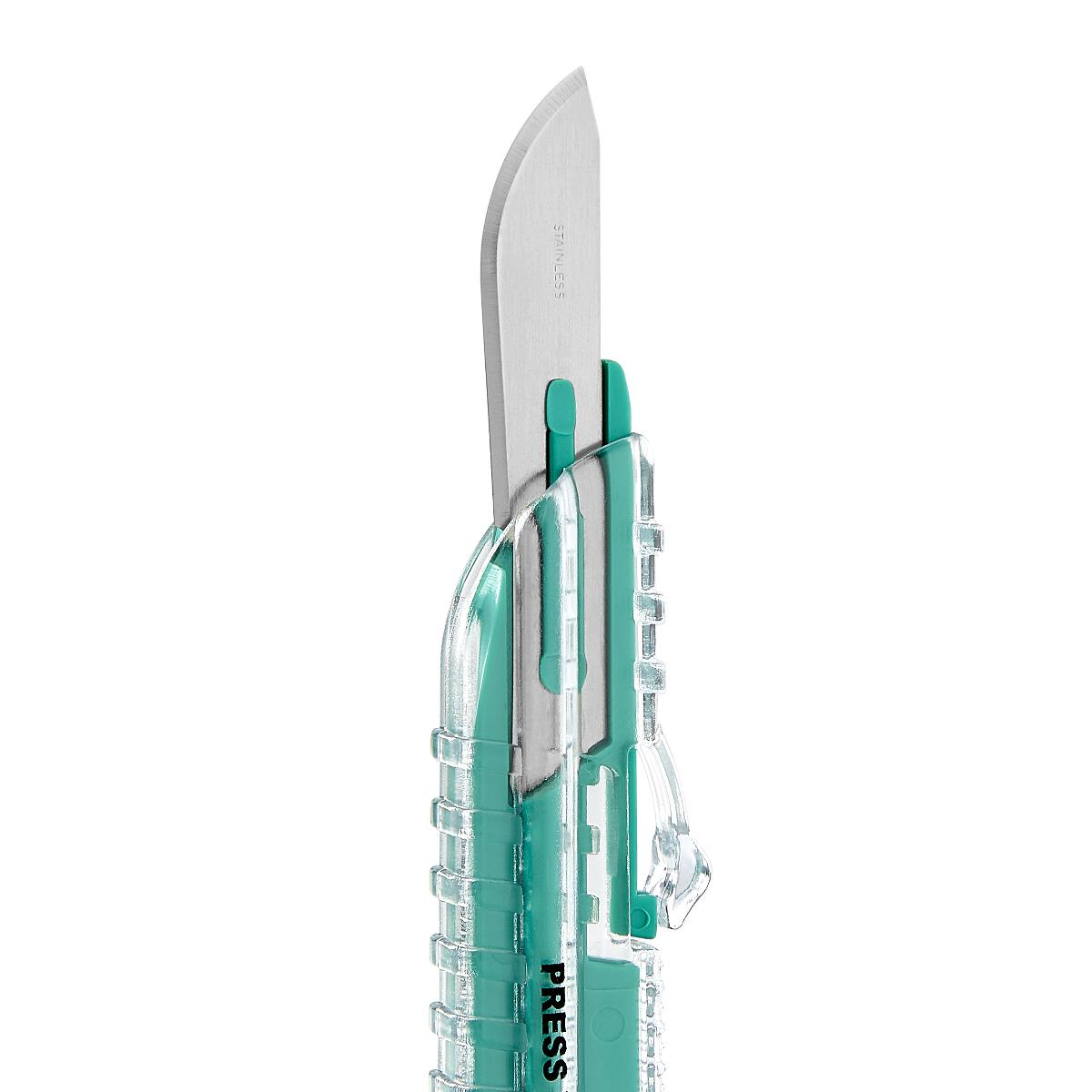 Scalpel Blade With Handle Safety Style Blade Sterile