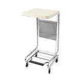 Hamper Stand Single Bag With Steel Foot Pedal And Metal Lid Each