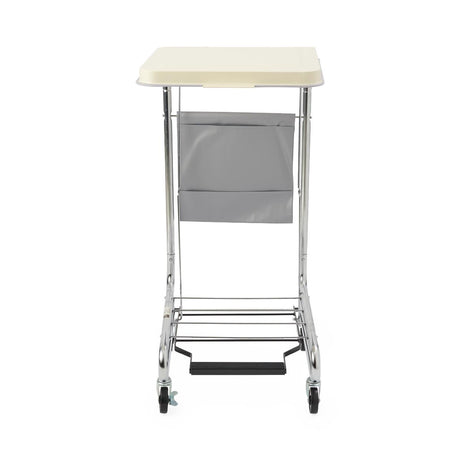 Hamper Stand Single Bag With Steel Foot Pedal And Metal Lid Each