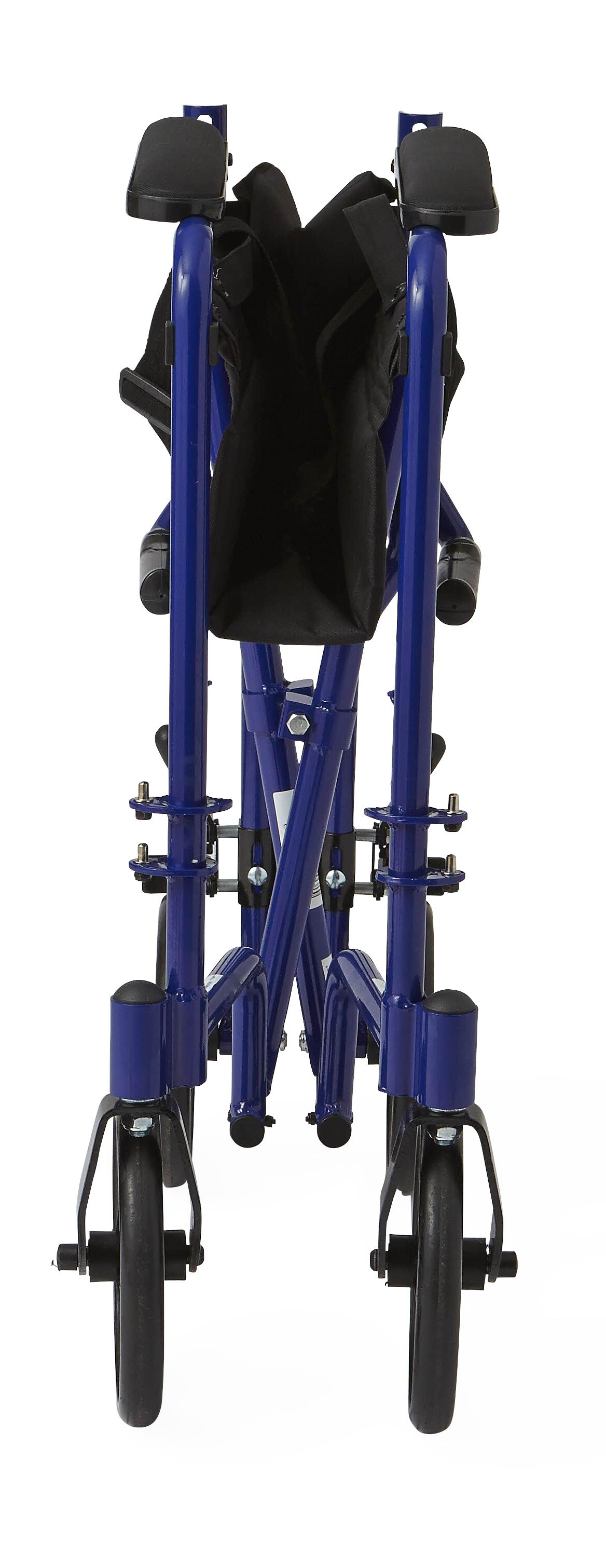 Medline Basic Aluminum Transport Chair 19" Wheels