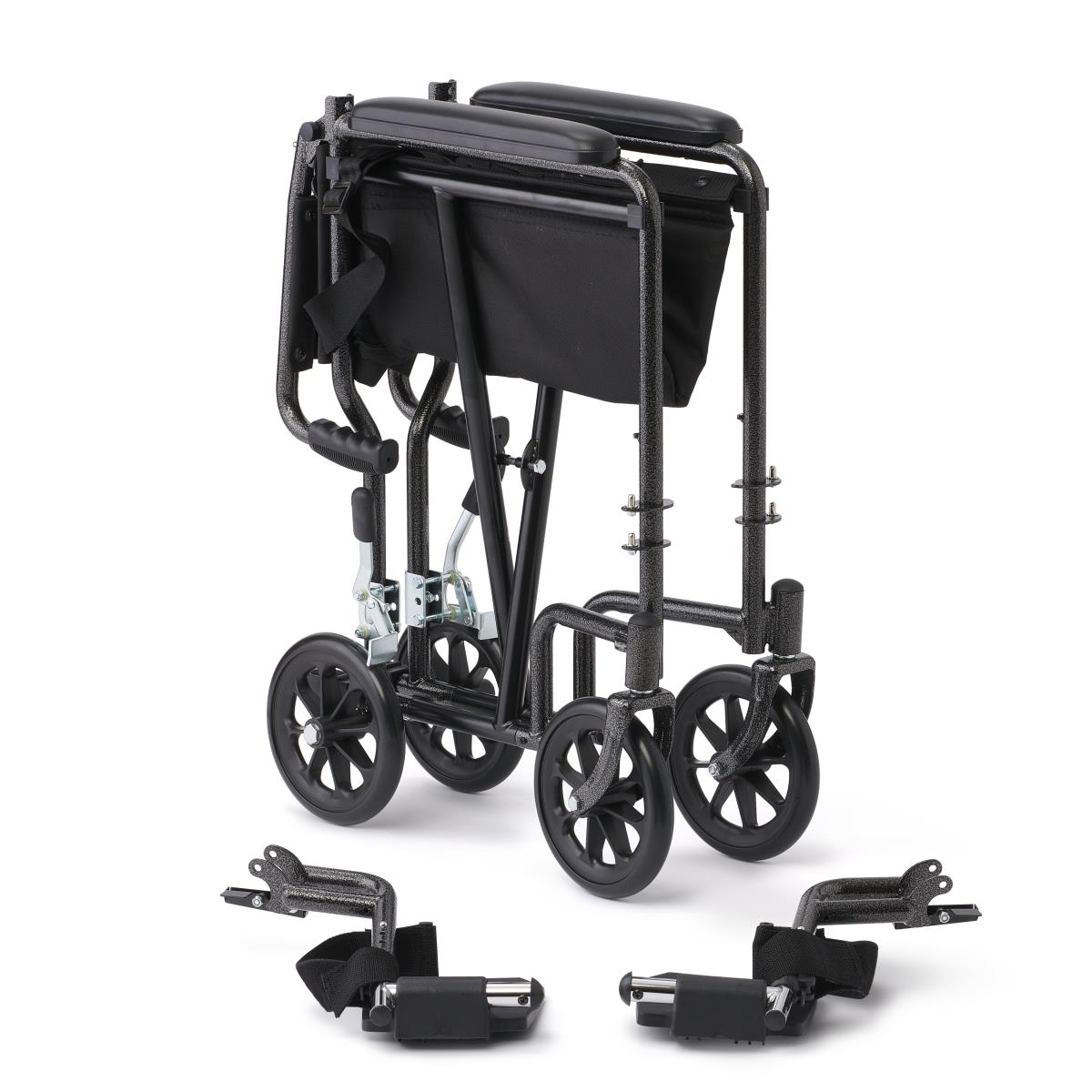 Basic Steel Transport Chairs with 8" Wheels