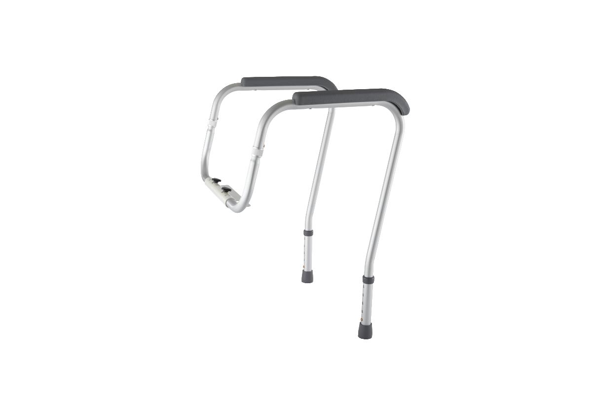 Medline Adjustable Toilet Safety Rail Aluminum