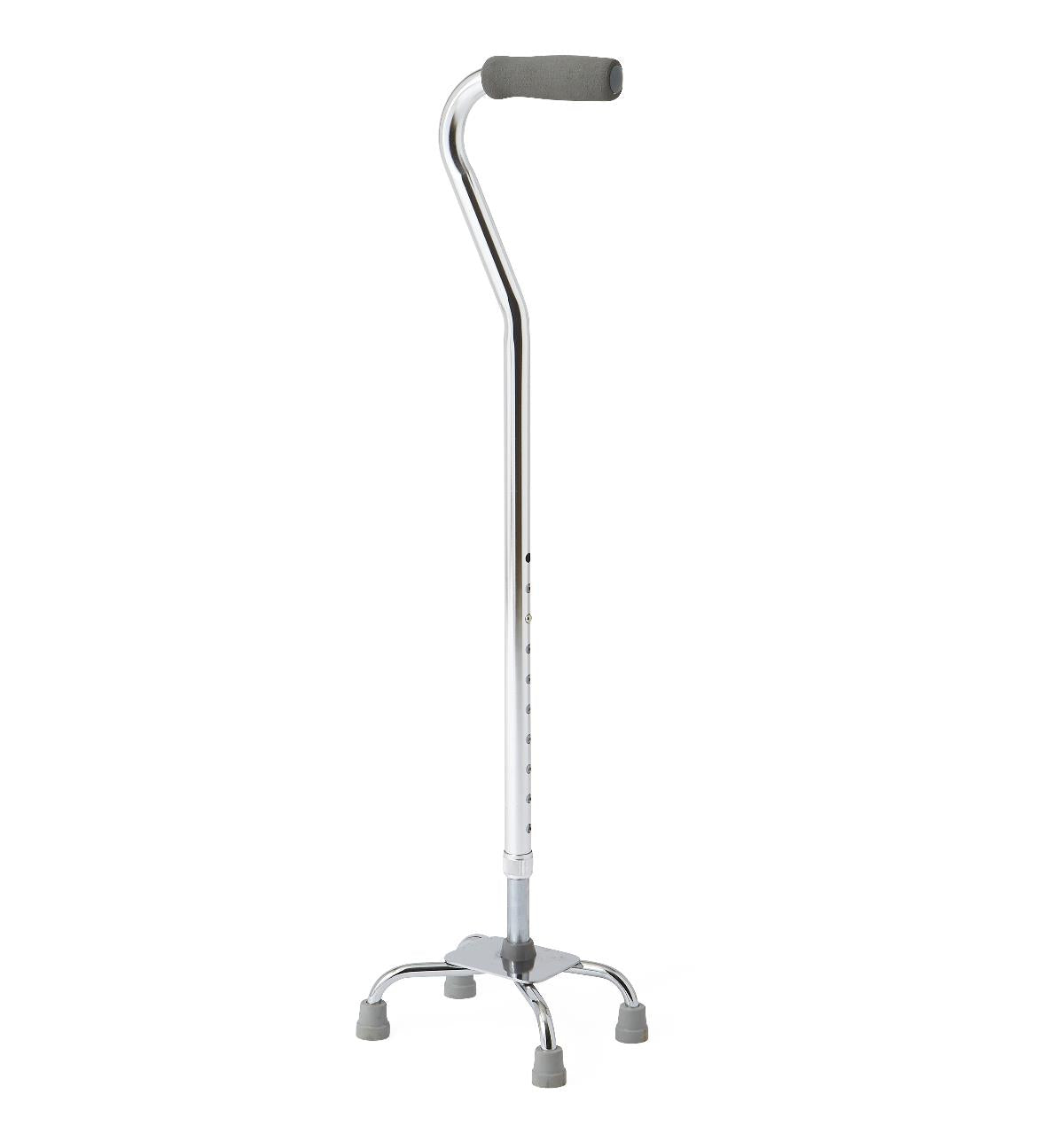 Medline Aluminum Quad Cane Small Base