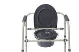 Medline Steel Commode with Microban