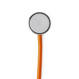Stethoscope Lightweight Single Head Thick Walled Orange 22" Tubing