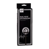 Stethoscope Light Weight Dual Head Silver Chestpiece Thick Walled 22"tube
