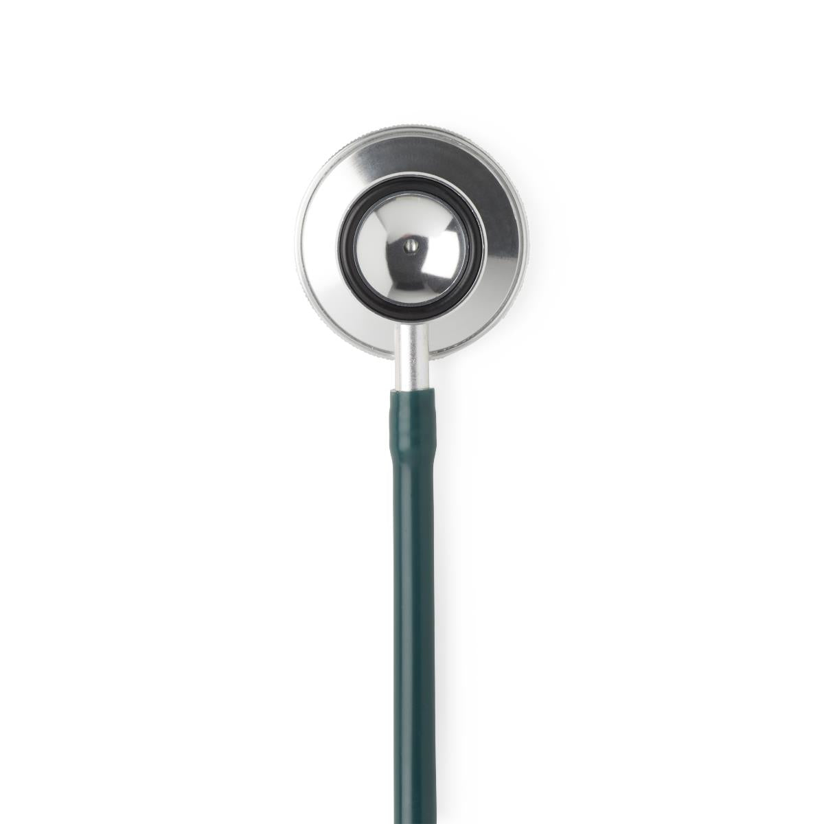 Stethoscope Light Weight Thick Walled Dual Head Silver Chestpiece 22"tube Hunter Green Each
