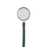 Stethoscope Light Weight Thick Walled Dual Head Silver Chestpiece 22"tube Hunter Green Each