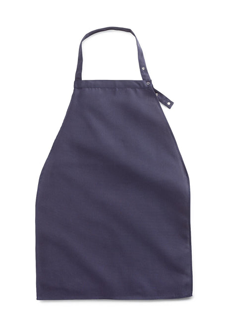 Apron With Adjustable Snap Closure 100% Polyester Navy Blue Each