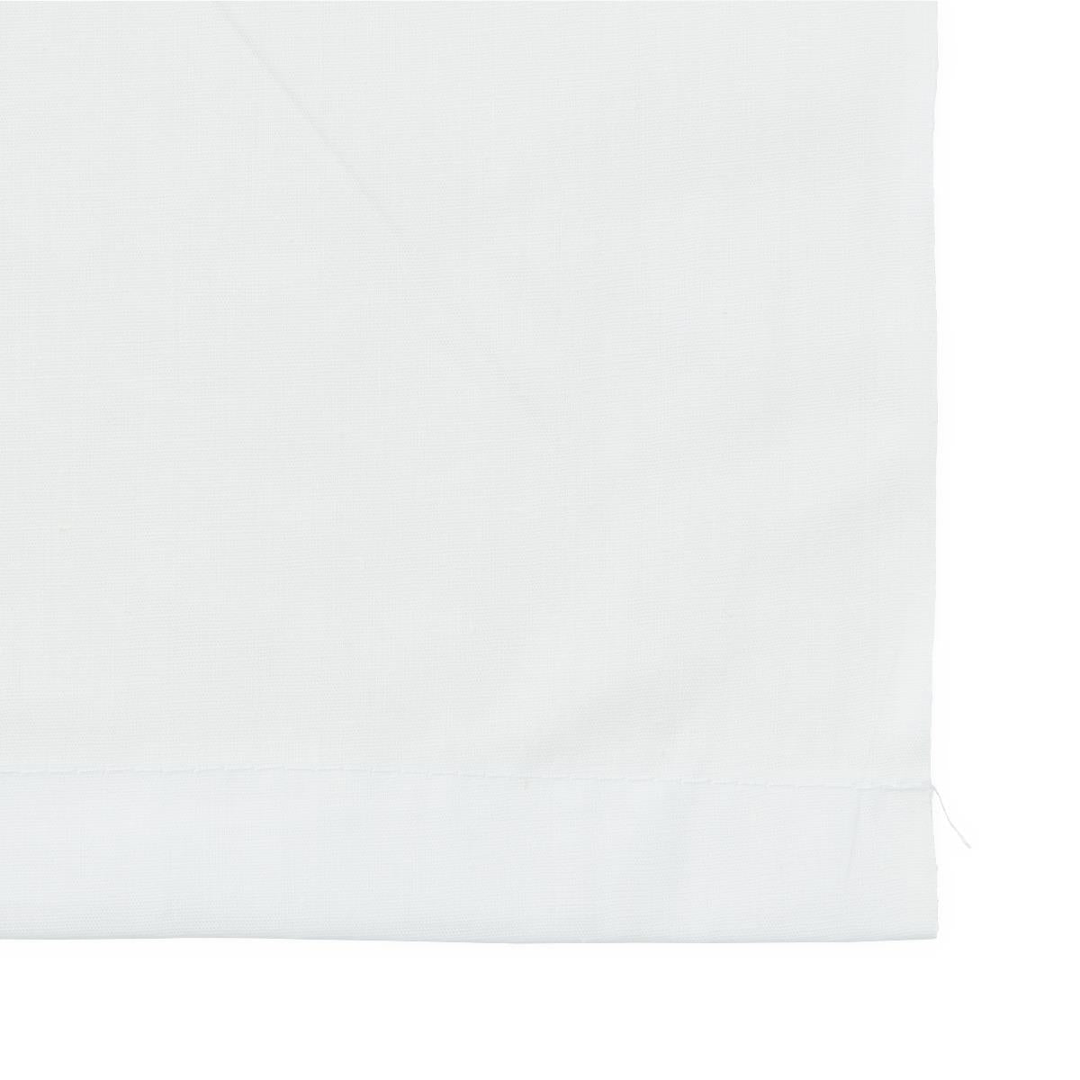 Percale Flat Sheet 66" X 108" 55% Cotton/45% Poly Blend T180 Pkg/12 Each