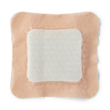 Optifoam Gentle Foam Dressing With Silicone Adhesive Face And Border & Super Absorbent Core 10cm X 10cm Box/10 Each