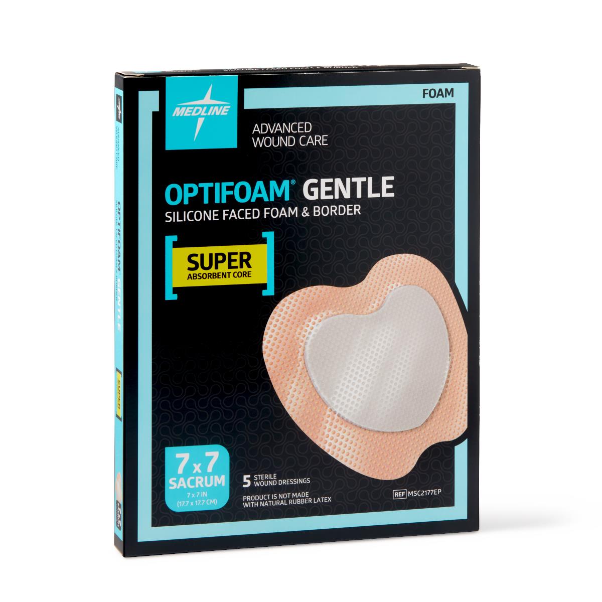 Optifoam Gentle Silicone-Faced Foam Wound Dressings