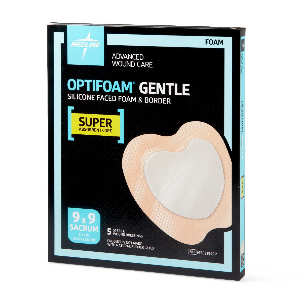 Optifoam Gentle Silicone-Faced Foam Wound Dressings
