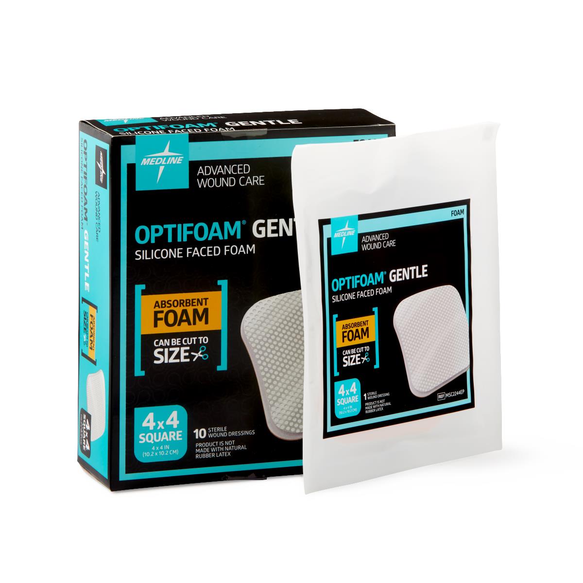 Optifoam Gentle Silicone Foam Dressing Without Border