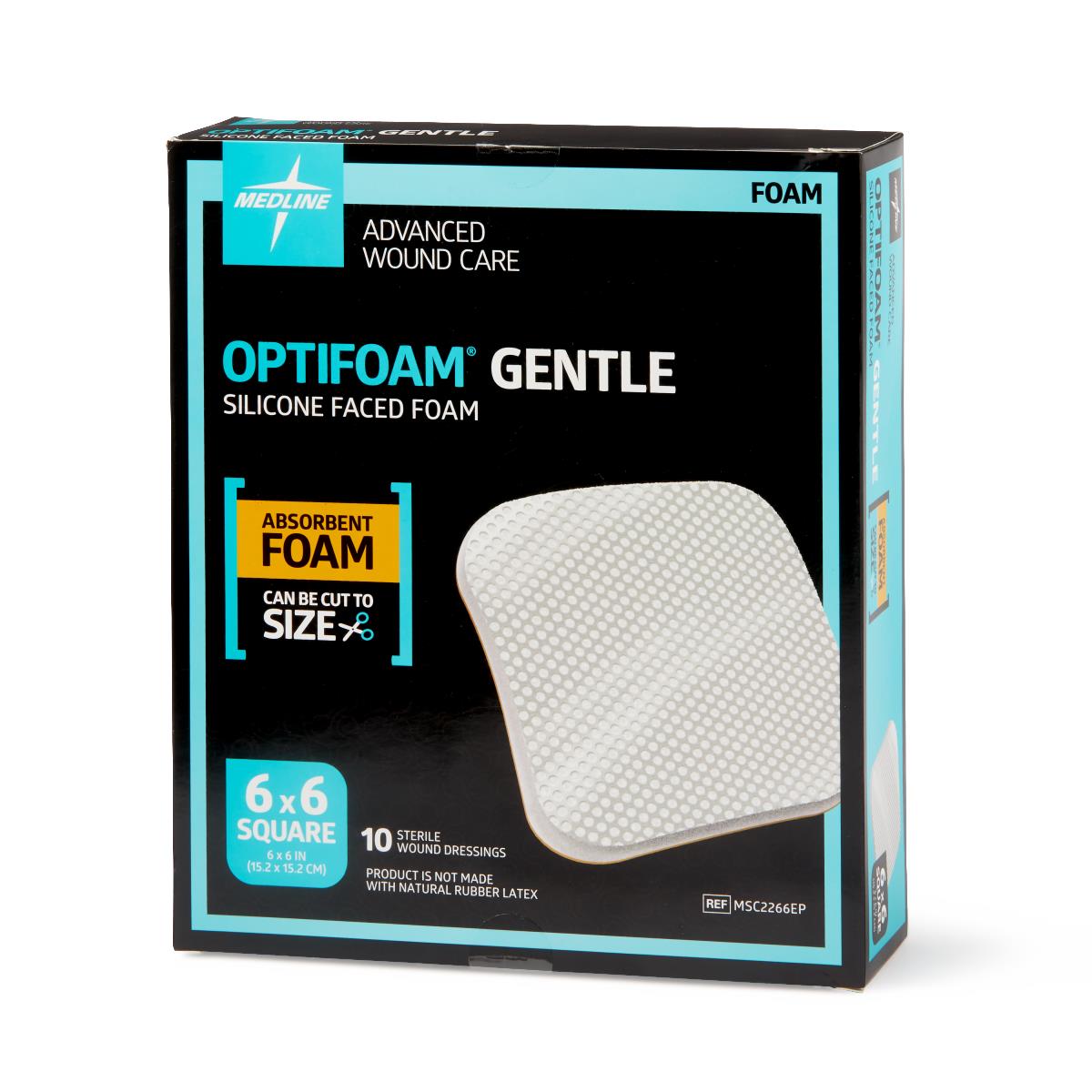 Optifoam Gentle Silicone Foam Dressing Without Border