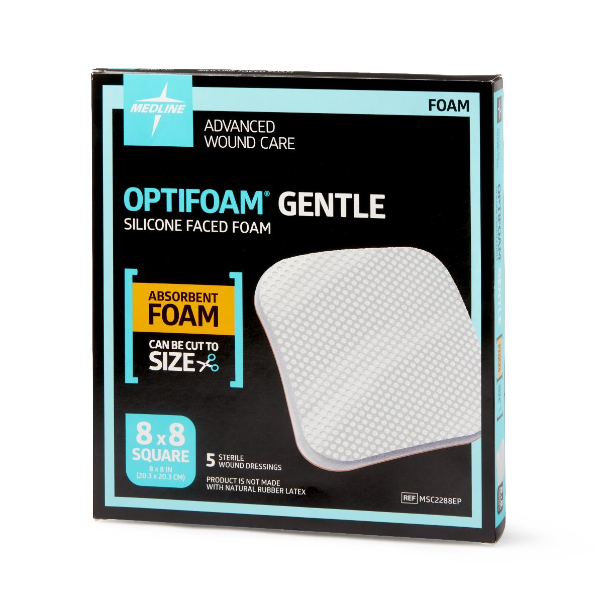 Optifoam Gentle Silicone Foam Dressing Without Border