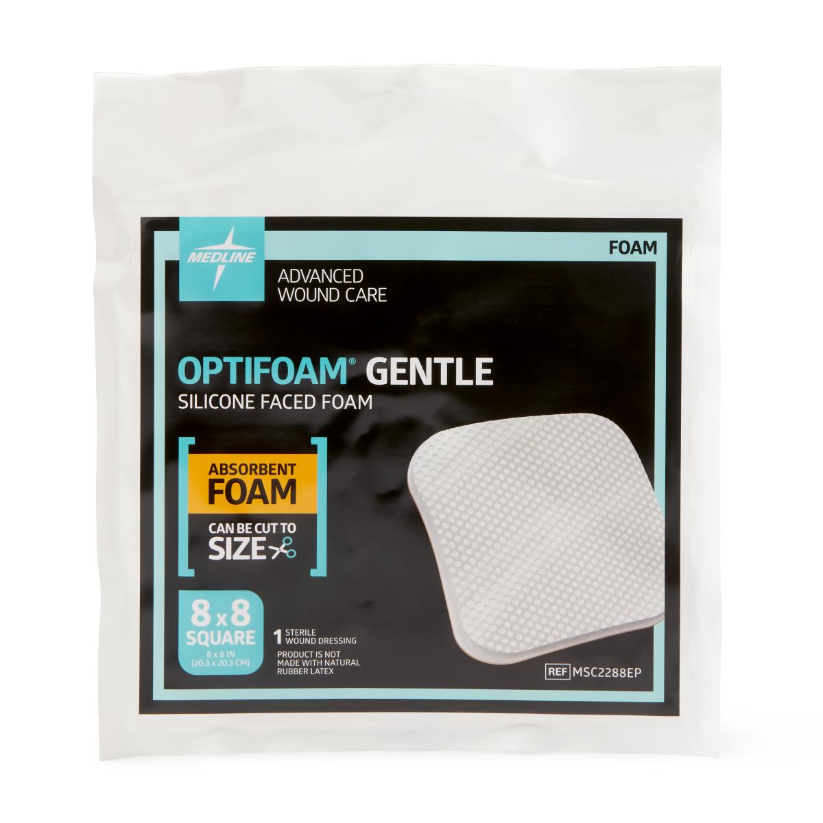 Optifoam Gentle Silicone Foam Dressing Without Border