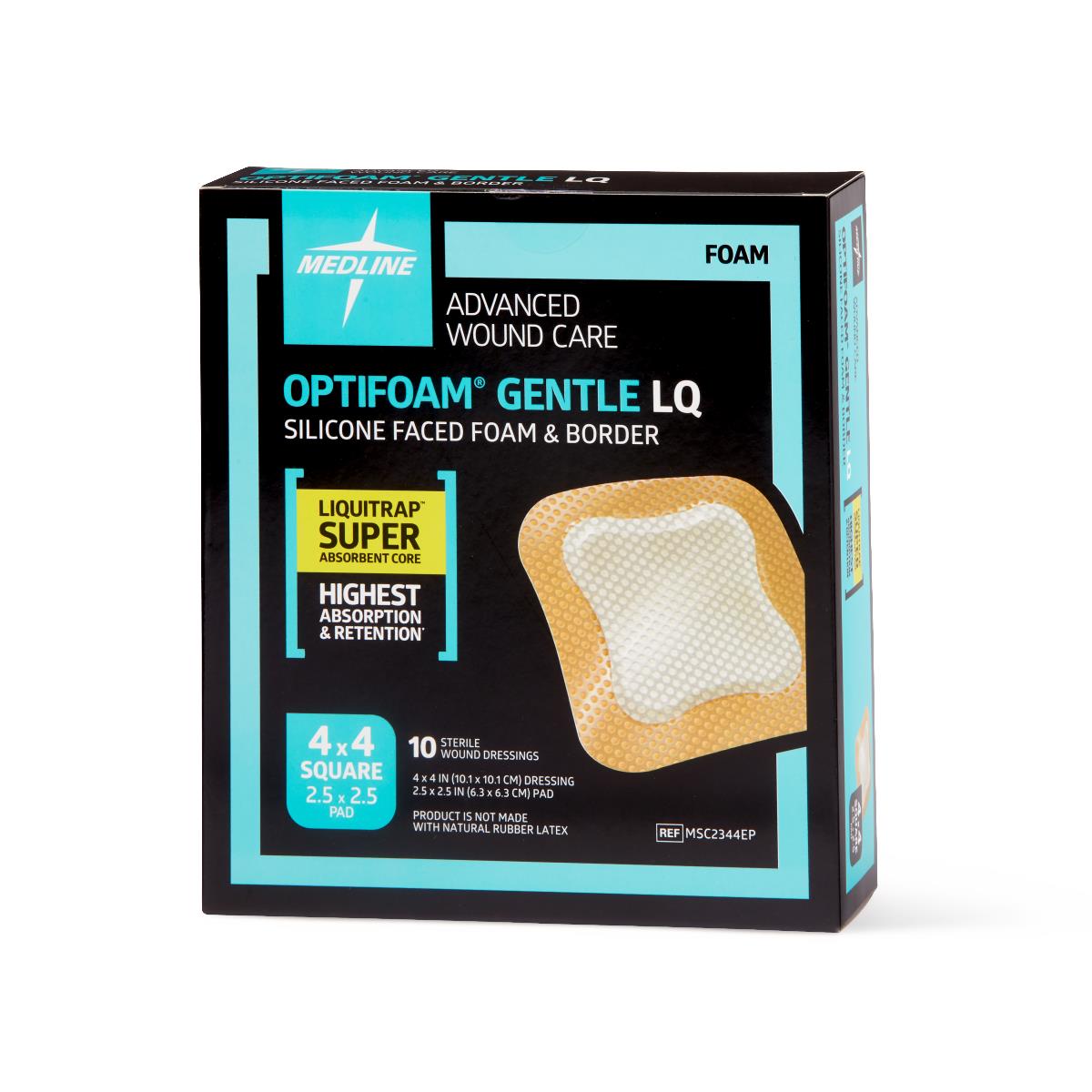 Optifoam Gentle Silicone-Faced Foam Wound Dressings