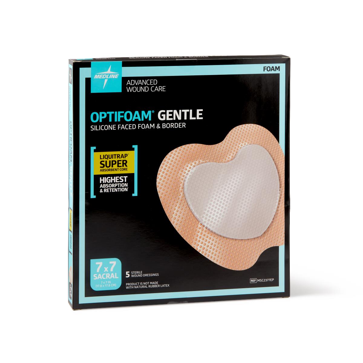 Optifoam Gentle Silicone-Faced Foam Wound Dressings