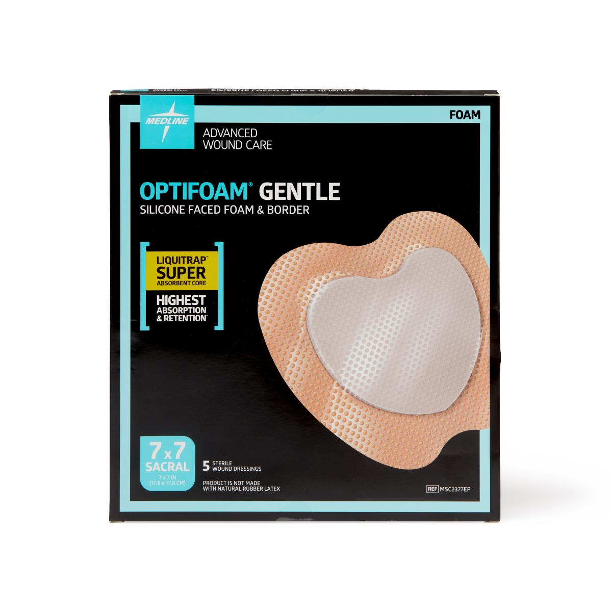 Optifoam Gentle Silicone-Faced Foam Wound Dressings