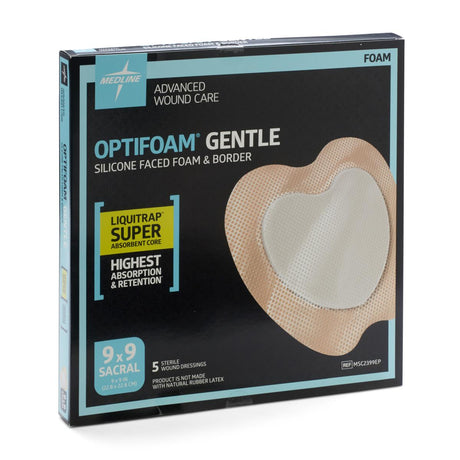 Optifoam Gentle LQ Silicone-Faced Foam Dressings