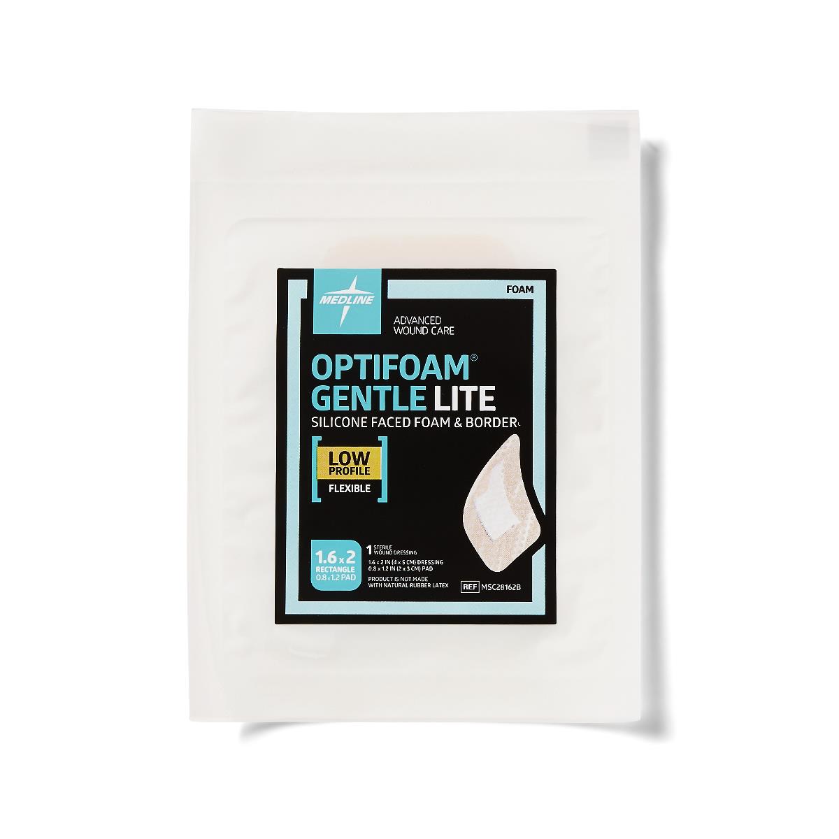 Optifoam Gentle Lite Foam Wound Dressings With Silicone Adhesive