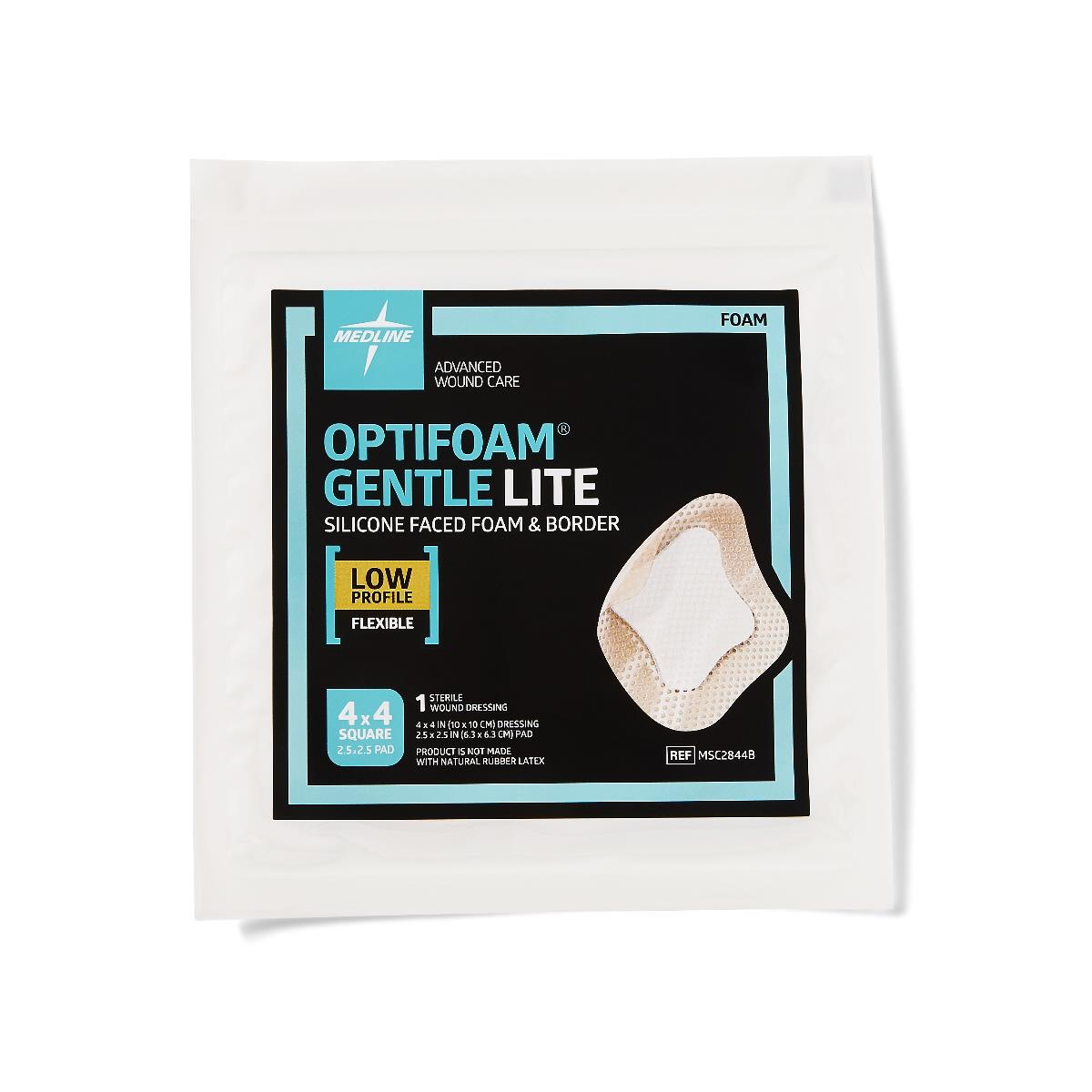 Optifoam Gentle Lite Foam Wound Dressings With Silicone Adhesive