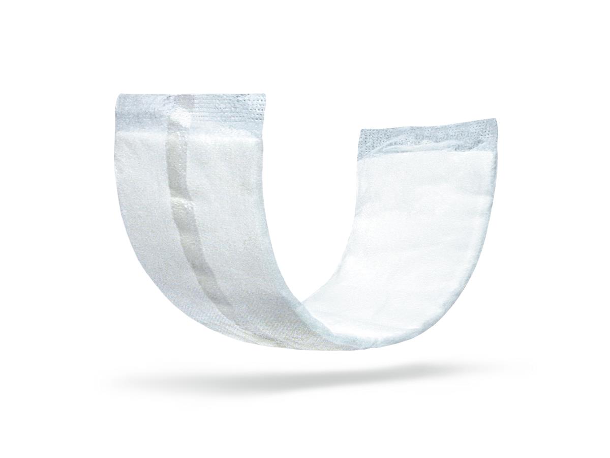 Double-up Ultra Absorbent Incontinence Booster Pad Thin 3.5" X 11.5" Case/192 Each