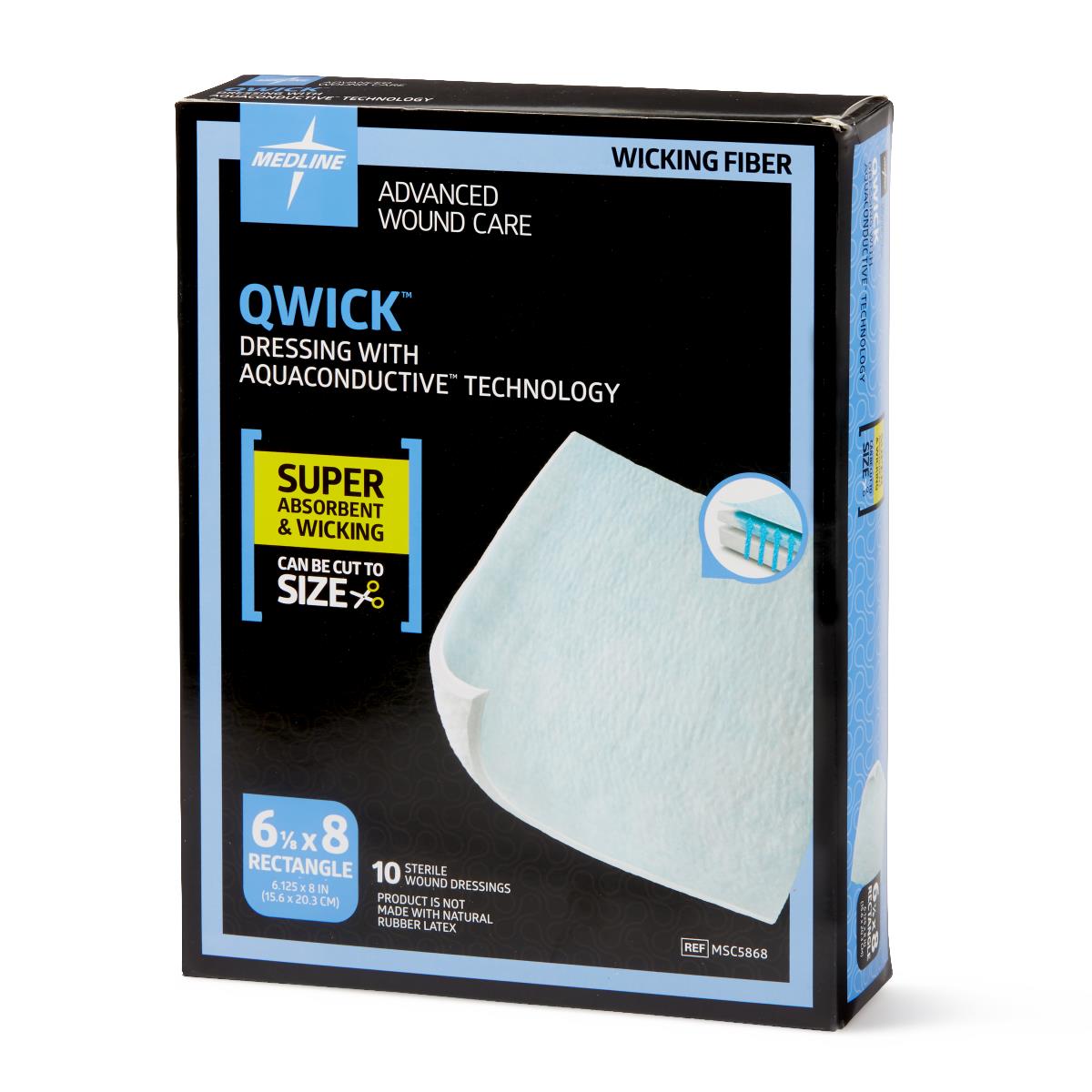 Qwick Nonadhesive Superabsorbent Wound Dressings