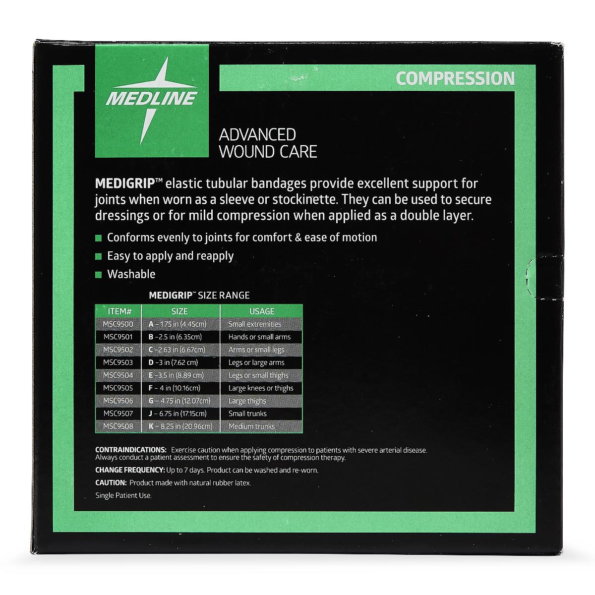 Medigrip Elastic Latex Tubular Support Bandages