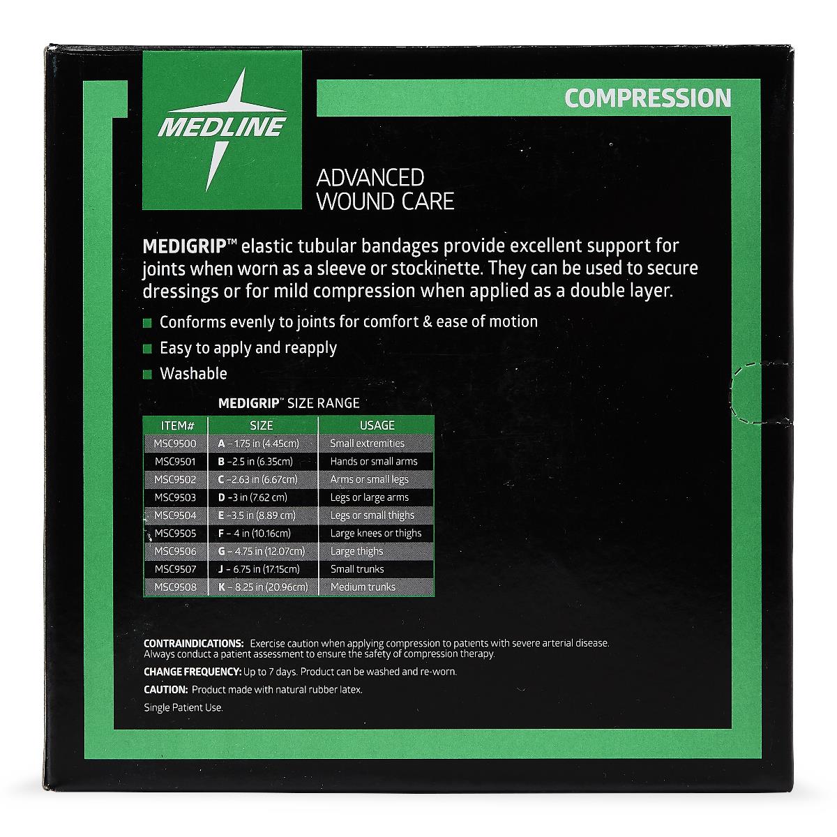 Medigrip Elastic Latex Tubular Support Bandages
