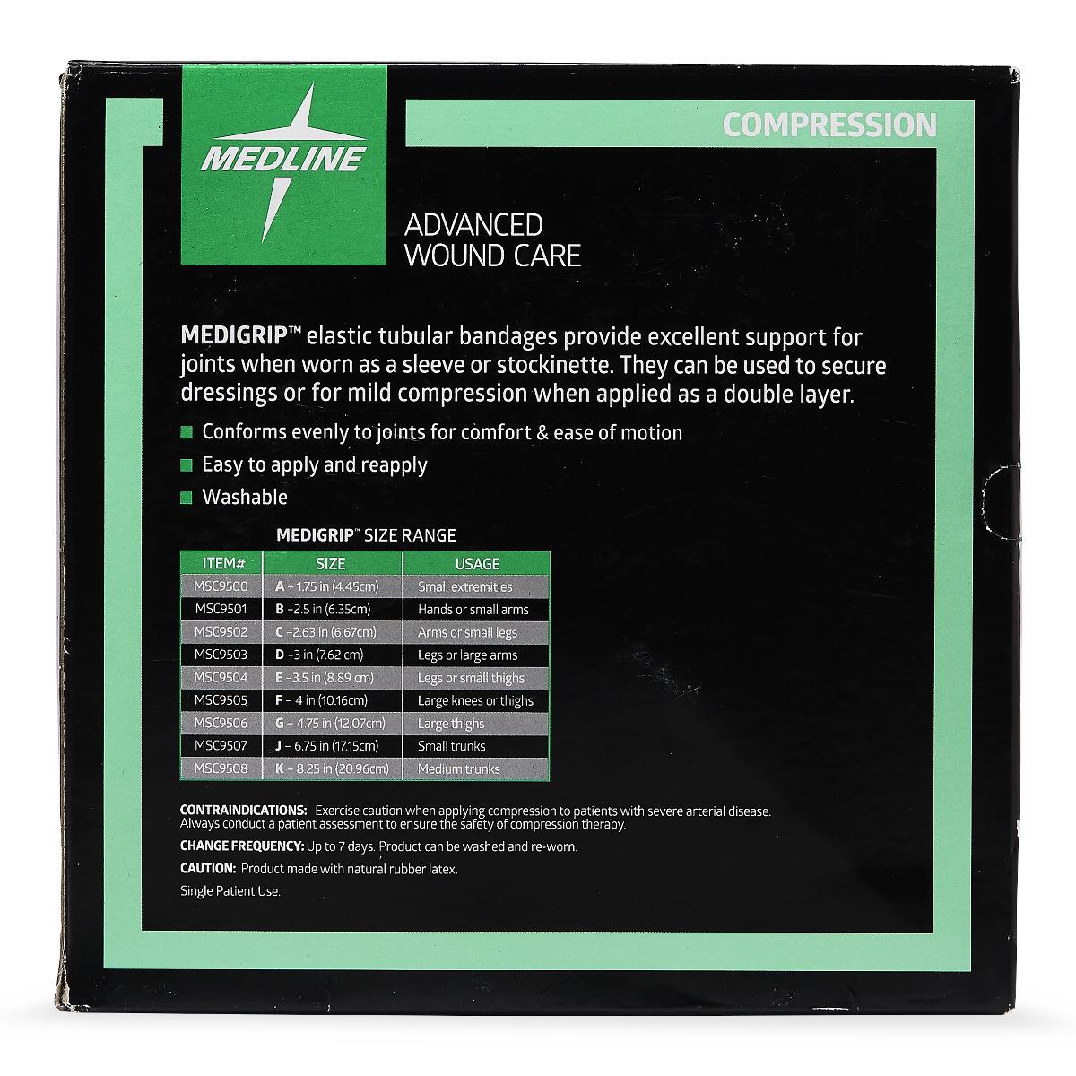 Medigrip Elastic Latex Tubular Support Bandages