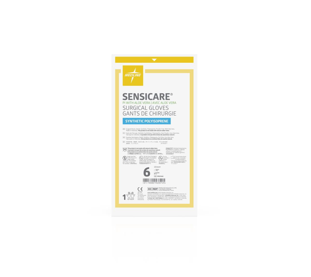 SensiCare PI with Aloe Surgical Gloves