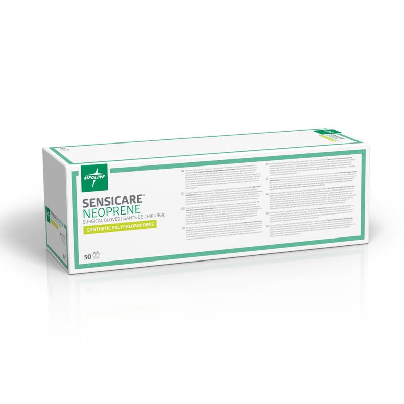 SensiCare Neoprene Surgical Gloves Powder-free Latex-free