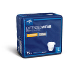 FitRight Extended Wear High-Capacity Adult Incontinence Briefs Extendedwear Night Brief