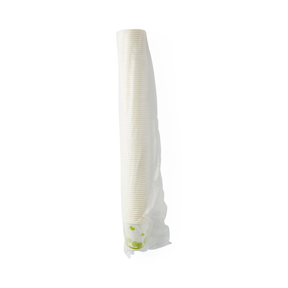 Medline Disposable Cold Paper Drinking Cups Poly Coated