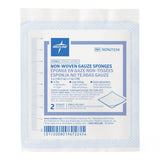 Medline Sterile Non-woven Gauze Sponge, 2-Pack