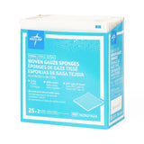Medline Sterile 100% Cotton Woven Gauze Sponge